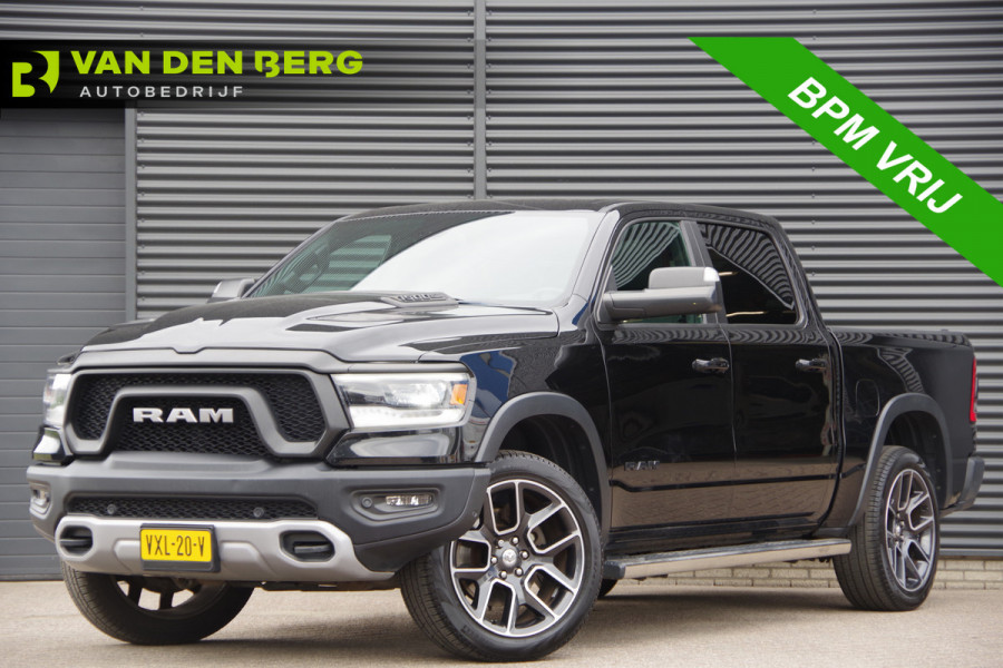 Dodge Ram 1500 5.7 V8 4x4 Crew Cab 5'7 REBEL TRX, LUCHTVERING, PANODAK, ELEKTR. STOEL, TREKHAAK, CAMERA, STOEL/STUUR VERWARMING, NAVI, CRU
