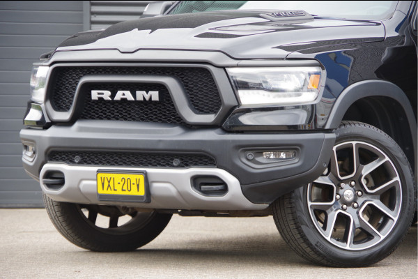 Dodge Ram 1500 5.7 V8 4x4 Crew Cab 5'7 REBEL TRX, LUCHTVERING, PANODAK, ELEKTR. STOEL, TREKHAAK, CAMERA, STOEL/STUUR VERWARMING, NAVI, CRU