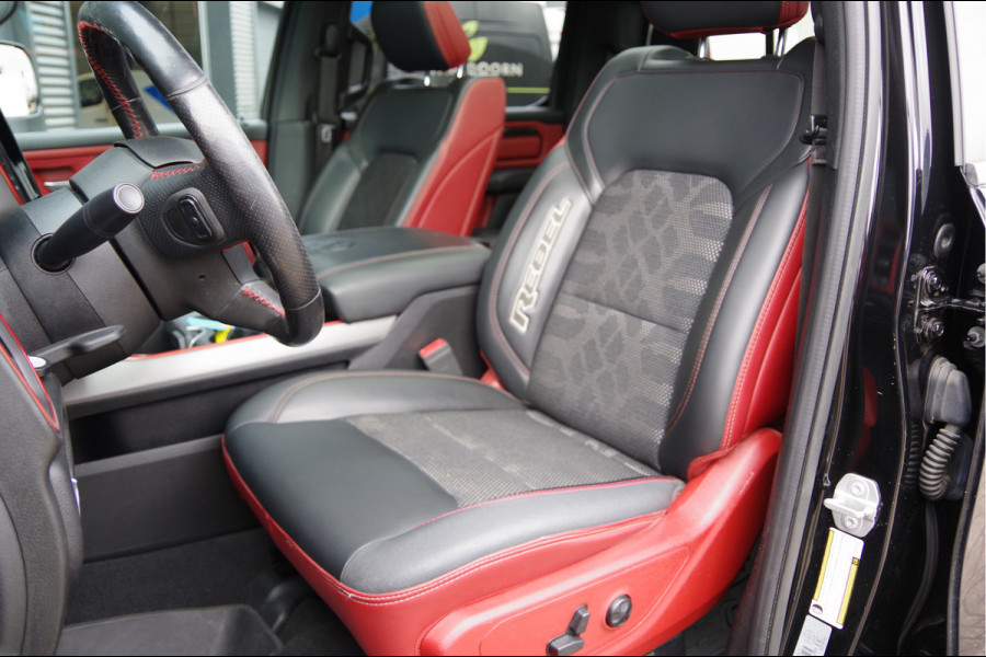 Dodge Ram 1500 5.7 V8 4x4 Crew Cab 5'7 REBEL TRX, LUCHTVERING, PANODAK, ELEKTR. STOEL, TREKHAAK, CAMERA, STOEL/STUUR VERWARMING, NAVI, CRU