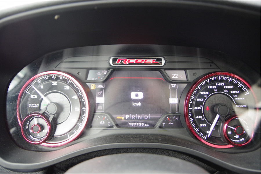 Dodge Ram 1500 5.7 V8 4x4 Crew Cab 5'7 REBEL TRX, LUCHTVERING, PANODAK, ELEKTR. STOEL, TREKHAAK, CAMERA, STOEL/STUUR VERWARMING, NAVI, CRU