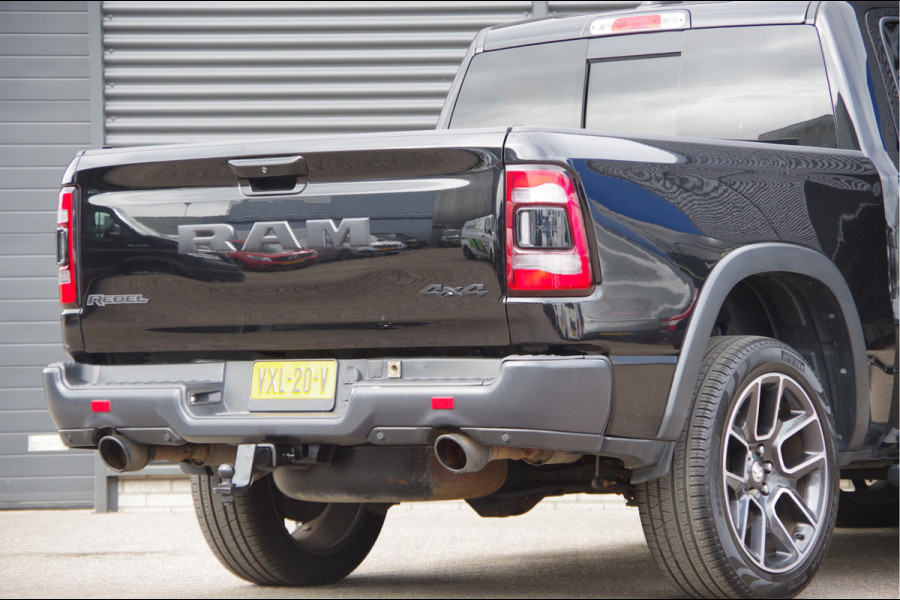 Dodge Ram 1500 5.7 V8 4x4 Crew Cab 5'7 REBEL TRX, LUCHTVERING, PANODAK, ELEKTR. STOEL, TREKHAAK, CAMERA, STOEL/STUUR VERWARMING, NAVI, CRU