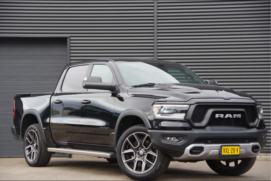 Dodge Ram 1500 5.7 V8 4x4 Crew Cab 5'7 REBEL TRX, LUCHTVERING, PANODAK, ELEKTR. STOEL, TREKHAAK, CAMERA, STOEL/STUUR VERWARMING, NAVI, CRU