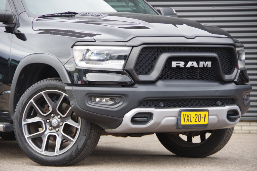 Dodge Ram 1500 5.7 V8 4x4 Crew Cab 5'7 REBEL TRX, LUCHTVERING, PANODAK, ELEKTR. STOEL, TREKHAAK, CAMERA, STOEL/STUUR VERWARMING, NAVI, CRU