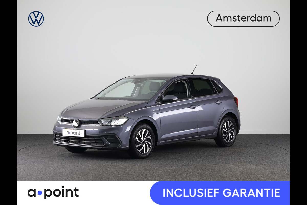 Volkswagen Polo 1.0 TSI Life Edition 95 pk Automaat (DSG) | Verlengde garantie | Navigatie via App | Parkeersensoren | Keyless | Stoelverwarming |