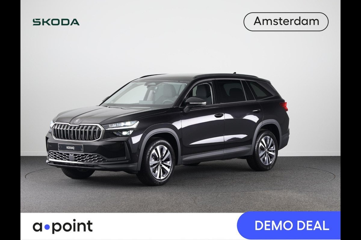 Škoda Kodiaq Business Edition m-HEV 1.5 TSI 150 pk 7 versn. DSG | Trekhaak | Comfort Pakket | Dynamic Chassis Control | Winter Pakket | Parkeer pakket | 18 inch lichtmetalen velgen | Ligh & View Škoda Kodiaq Business Edition m-HEV 1.5 TSI 150 pk 7 versn. DSG | Trekhaak | Comfort Pakket | Dynamic Chassis Control | Winter Pakket | Parkeer pakket | 18 inch lichtmetalen velgen | Ligh & View