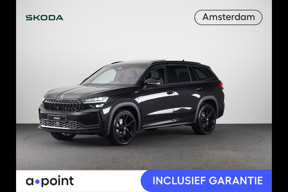 Škoda Kodiaq Sportline Business 1.5 TSI PHEV 204pk | Private lease vanaf 881,-- | Panoramadak | Trekhaak | 20 inch | Canton Sound System | Comfort pakket Škoda Kodiaq Sportline Business 1.5 TSI PHEV 204pk | Private lease vanaf 881,-- | Panoramadak | Trekhaak | 20 inch | Canton Sound System | Comfort pakket