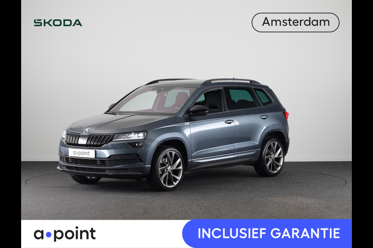 Škoda Karoq 1.5 TSI ACT Sportline Business 150 pk Automaat (DSG) | Navigatie | Elektr. trekhaak | Parkeersensoren | Achteruitrijcamera | Adaptieve cruise control | Stoelverwarming |