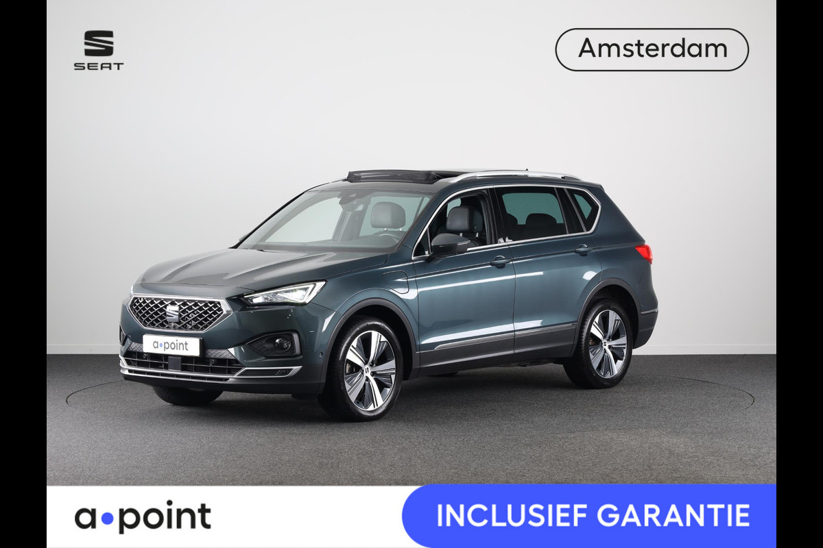Seat Tarraco 1.4 TSI e-Hybrid PHEV Xcellence 245 pk Automaat (DSG) | Navigatie | Panoramadak | Elektr. trekhaak | Parkeersensoren (Park assist) | Rondomzicht camera | Stoelverwarming v/a | Lederen bekleding |