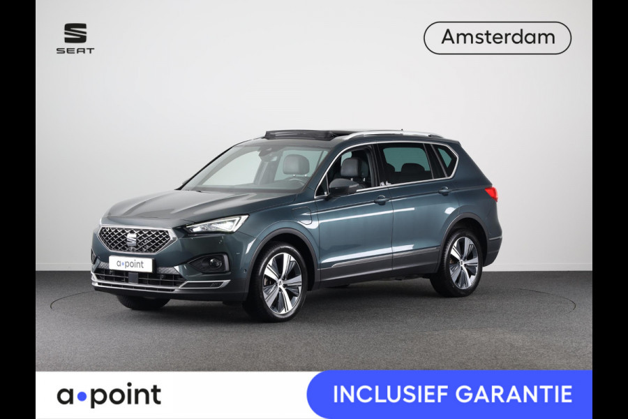 Seat Tarraco 1.4 TSI e-Hybrid PHEV Xcellence 245 pk Automaat (DSG) | Navigatie | Panoramadak | Elektr. trekhaak | Parkeersensoren (Park assist) | Rondomzicht camera | Stoelverwarming v/a | Lederen bekleding |