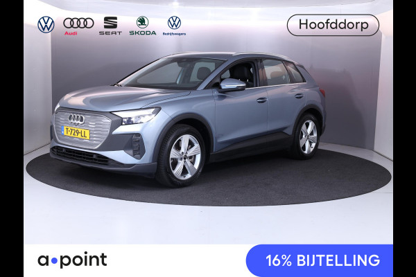 Audi Q4 e-tron 40 Edition 77 kWh 204 pk S-tronic | Navigatie | Elektr. Trekhaak | Parkeersensoren | Achteruitrijcamera | Adaptieve cruise control | Stoelverwarming |