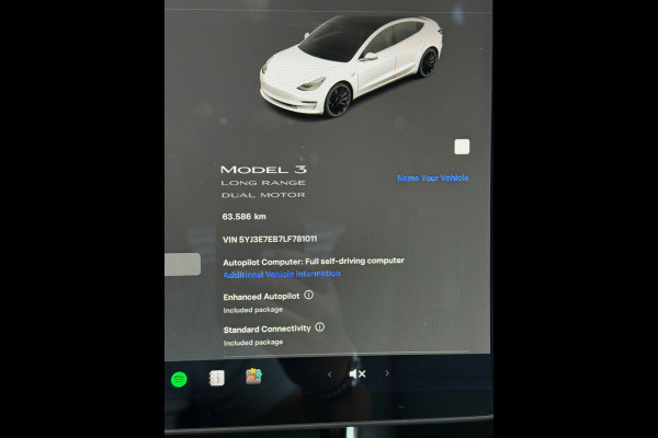 Tesla Model 3 Long Range AWD 75 kWh l Pano l AutoPilot l Camera l