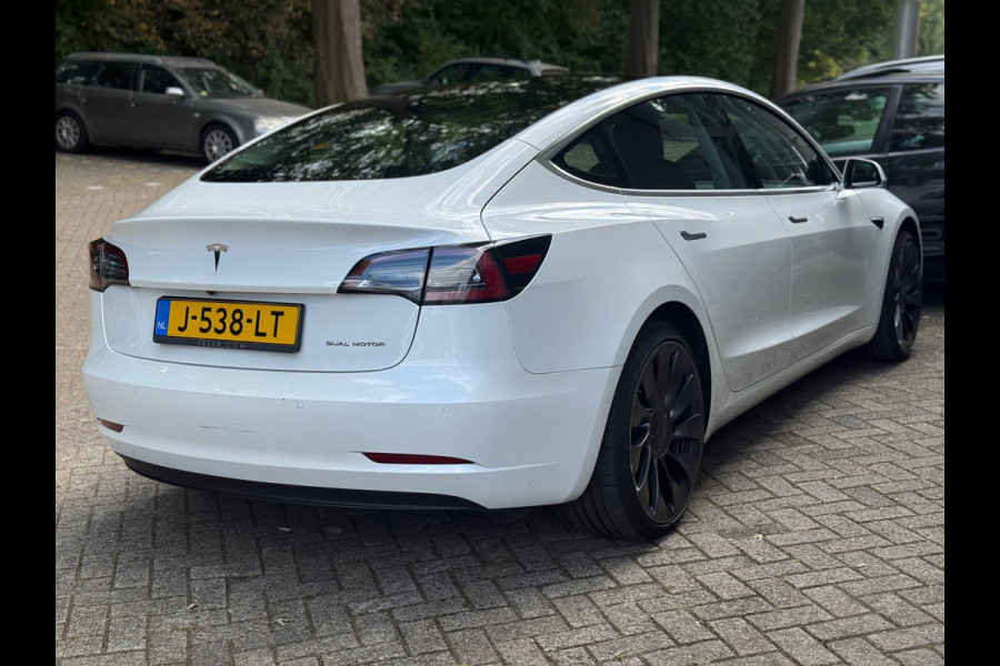 Tesla Model 3 Long Range AWD 75 kWh l Pano l AutoPilot l Camera l