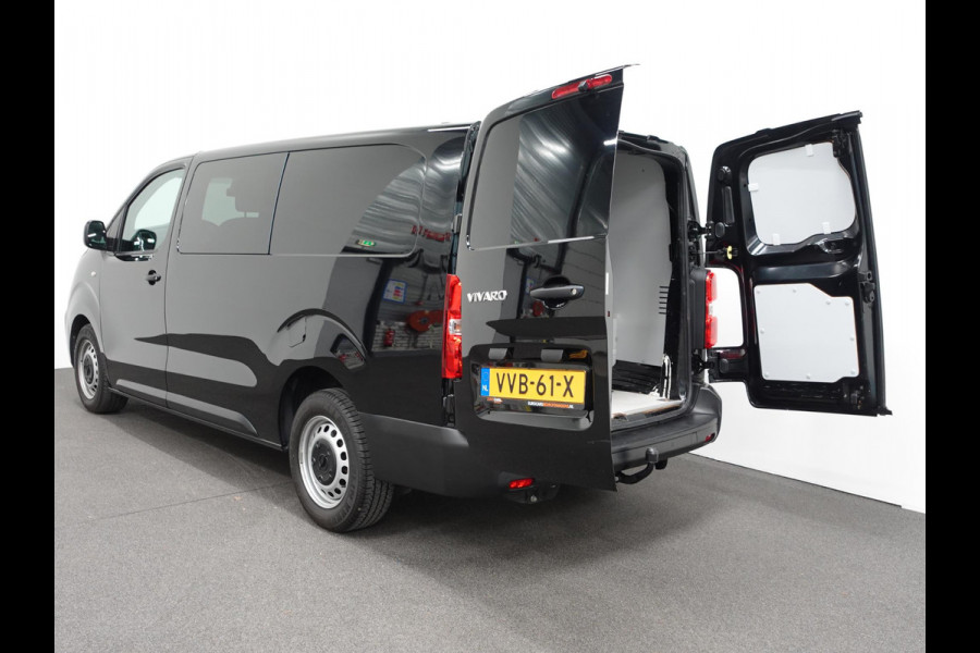 Opel Vivaro 145pk Automaat L3H1 Dubbele cabine 6-zits Navigatie Camera Trekhaak Apple carplay Parkeersensoren Cruise control