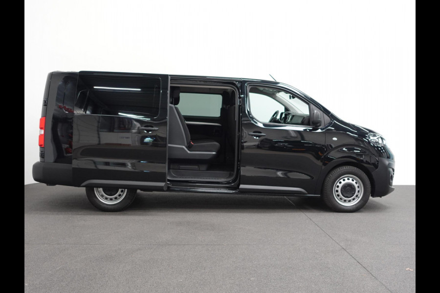 Opel Vivaro 145pk Automaat L3H1 Dubbele cabine 6-zits Navigatie Camera Trekhaak Apple carplay Parkeersensoren Cruise control