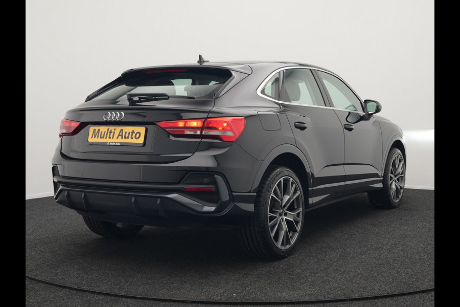 Audi Q3 Sportback 45 TFSI e S Line Plug In Hybrid 245pk Dealer O.H PHEV | Adaptive Cruise | Alcantara Sportstoelen Verwarmd | Bluetooth | Lane Assist | Blis | Sfeerverlichting | Navigatie | Virtual | DAB | 20"LM | Audi Q3 Sportback 45 TFSI e S Line Plug In Hybrid 245pk Dealer O.H PHEV | Adaptive Cruise | Alcantara Sportstoelen Verwarmd | Bluetooth | Lane Assist | Blis | Sfeerverlichting | Navigatie | Virtual | DAB | 20"LM |