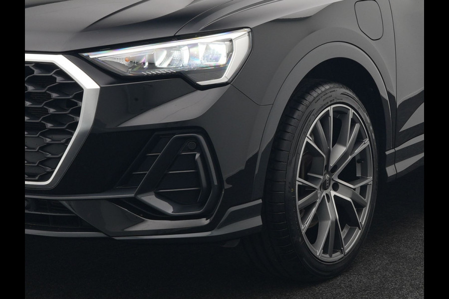Audi Q3 Sportback 45 TFSI e S Line Plug In Hybrid 245pk Dealer O.H PHEV | Adaptive Cruise | Alcantara Sportstoelen Verwarmd | Bluetooth | Lane Assist | Blis | Sfeerverlichting | Navigatie | Virtual | DAB | 20"LM | Audi Q3 Sportback 45 TFSI e S Line Plug In Hybrid 245pk Dealer O.H PHEV | Adaptive Cruise | Alcantara Sportstoelen Verwarmd | Bluetooth | Lane Assist | Blis | Sfeerverlichting | Navigatie | Virtual | DAB | 20"LM |