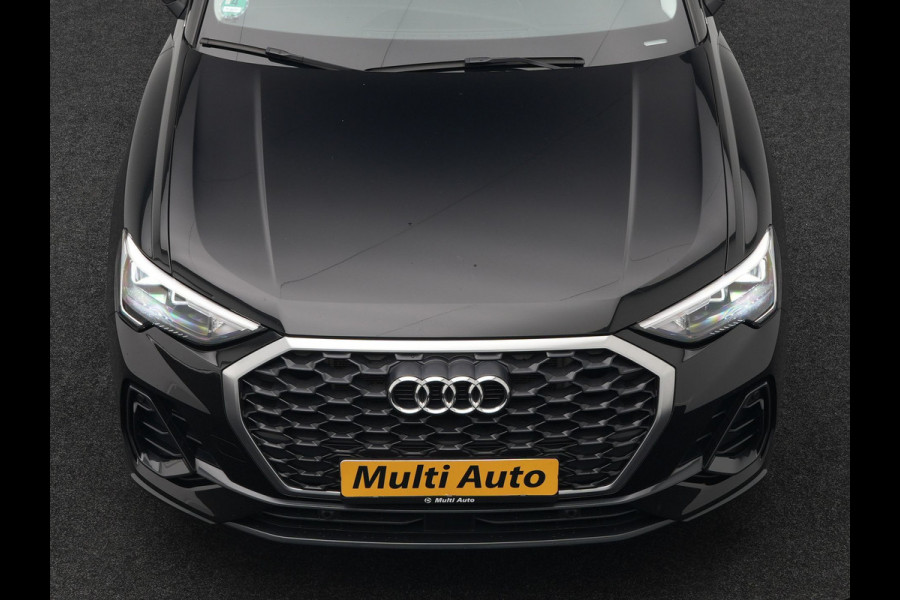 Audi Q3 Sportback 45 TFSI e S Line Plug In Hybrid 245pk Dealer O.H PHEV | Adaptive Cruise | Alcantara Sportstoelen Verwarmd | Bluetooth | Lane Assist | Blis | Sfeerverlichting | Navigatie | Virtual | DAB | 20"LM | Audi Q3 Sportback 45 TFSI e S Line Plug In Hybrid 245pk Dealer O.H PHEV | Adaptive Cruise | Alcantara Sportstoelen Verwarmd | Bluetooth | Lane Assist | Blis | Sfeerverlichting | Navigatie | Virtual | DAB | 20"LM |