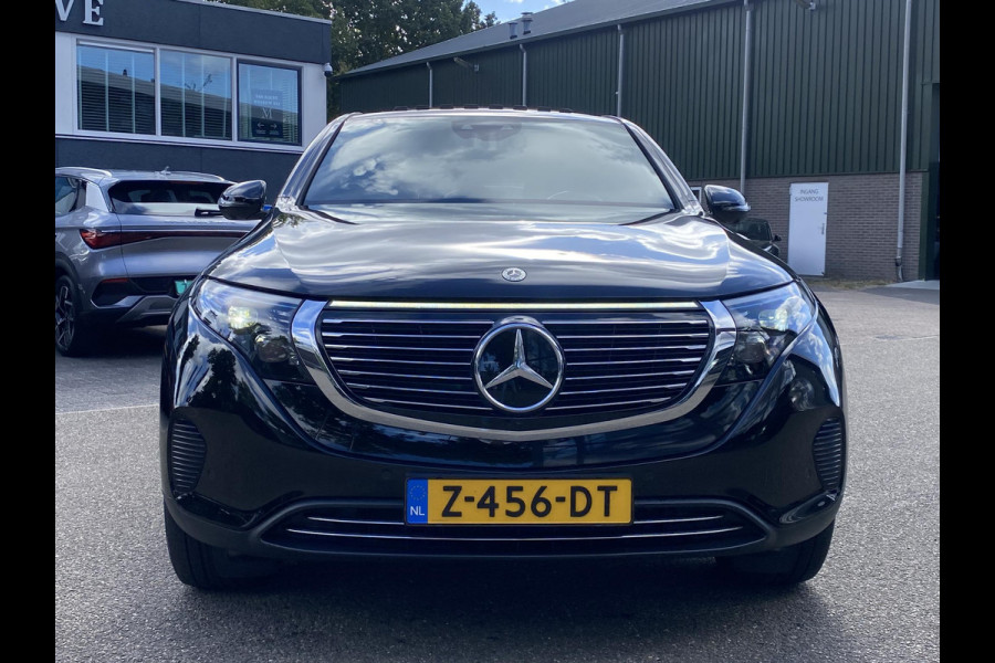 Mercedes-Benz EQC 400 4MATIC Business Solution AMG 80 kWh Adaptieve Cruise Control | 360 Camera | Stoelverkoeling + Verwarming | Trekhaak | Elektrische Stoelen met Geheugen | Unieke Km-stand | Schuifdak | Rijklaar Geleverd met 12 Maanden BOVAG Garantie!