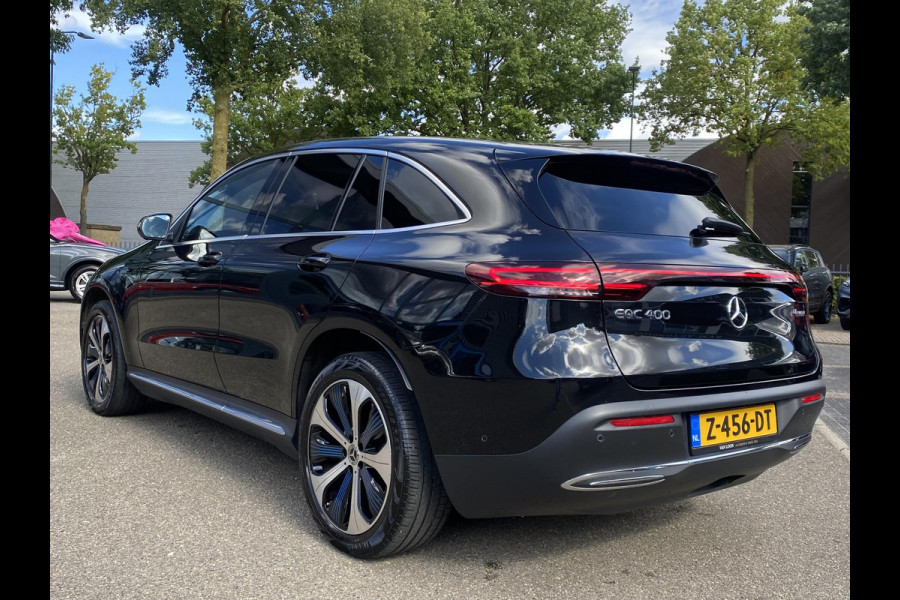 Mercedes-Benz EQC 400 4MATIC Business Solution AMG 80 kWh Adaptieve Cruise Control | 360 Camera | Stoelverkoeling + Verwarming | Trekhaak | Elektrische Stoelen met Geheugen | Unieke Km-stand | Schuifdak | Rijklaar Geleverd met 12 Maanden BOVAG Garantie!