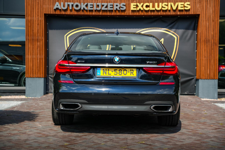 BMW 7 Serie 750i xDrive High Executive Panodak Memory Harman Kardon 360 Cam ACC DAB+