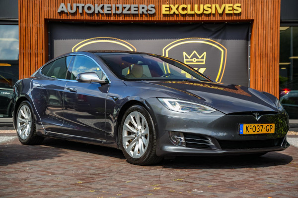 Tesla Model S Long Range Pano Navi Parkeersensoren 19"L.M. Stuurverw.