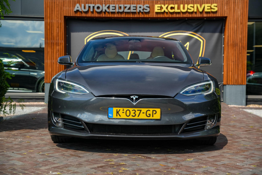 Tesla Model S Long Range Pano Navi Parkeersensoren 19"L.M. Stuurverw.