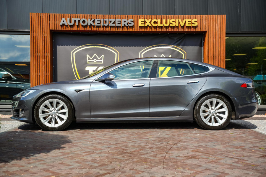Tesla Model S Long Range Pano Navi Parkeersensoren 19"L.M. Stuurverw.