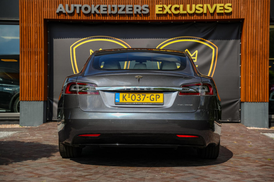 Tesla Model S Long Range Pano Navi Parkeersensoren 19"L.M. Stuurverw.
