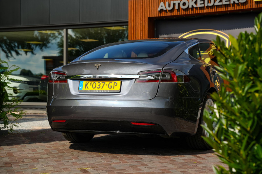 Tesla Model S Long Range Pano Navi Parkeersensoren 19"L.M. Stuurverw.