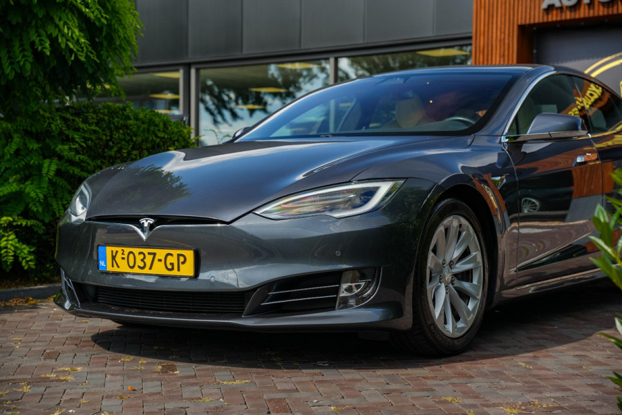 Tesla Model S Long Range Pano Navi Parkeersensoren 19"L.M. Stuurverw.