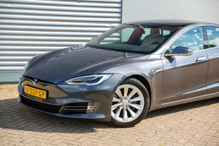 Tesla Model S Long Range Pano Navi Parkeersensoren 19"L.M. Stuurverw.