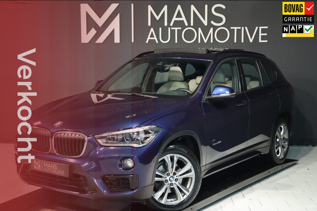 BMW X1 SDrive18i / LED / NAVI / CRUISE / LEDER / 100% DEALERONDERHOUDEN