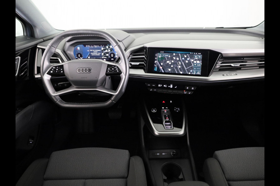 Audi Q4 e-tron 35 Launch edition Advanced 55 kWh 170pk | Matrix Led | Warmtepomp | Stoelverwarming | Parkeersensoren voor en achter