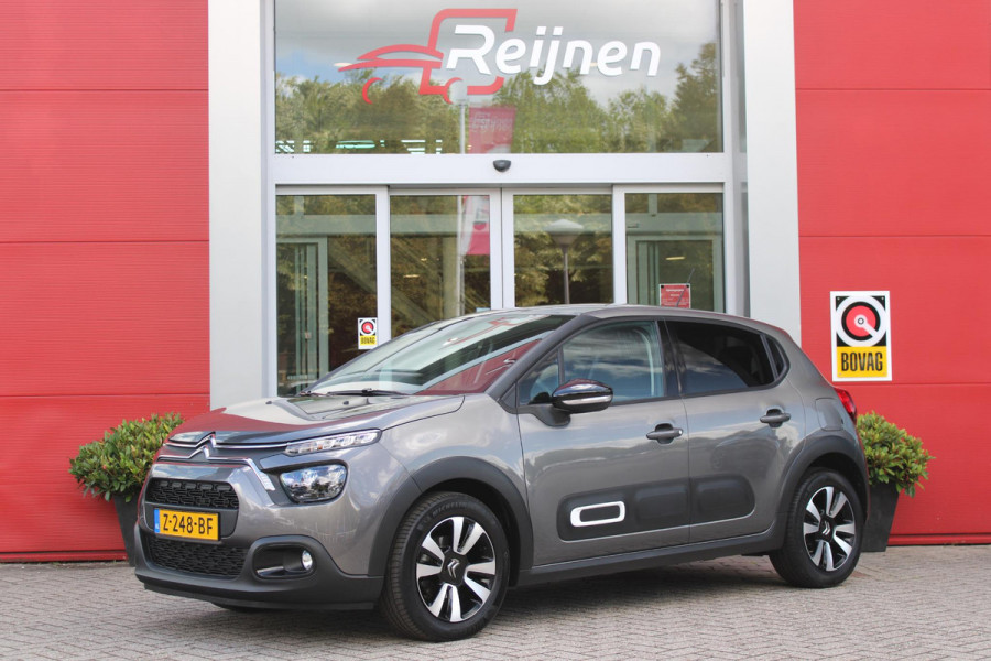Citroën C3 1.2 82PK MAX | NAVIGATIE | ACHTERUITRIJ CAMERA | CLIMATE CONTROL | CRUISE CONTROL | APPLE CARPLAY/ANDROID AUTO | LICHTMETALEN VELGEN 16" | DAB+ RADIO | REGEN/LICHT SENSOR |