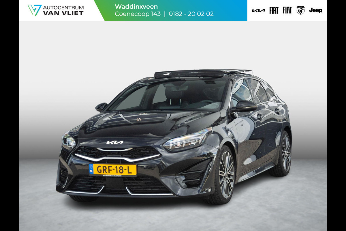 Kia ProCeed 1.5 T-GDi GT-PlusLine | Automaat | Pano dak | 18" velgen | Clima | Cruise | GT interieur