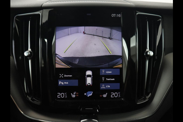 Volvo XC60 2.0 Recharge T8 AWD R Design | Panoramadak | Trekhaak | Stoel & stuurverwarming | Camera | Adaptive cruise | Harman/Kardon | Carplay | Memory | Half leder | PHEV | Plug In