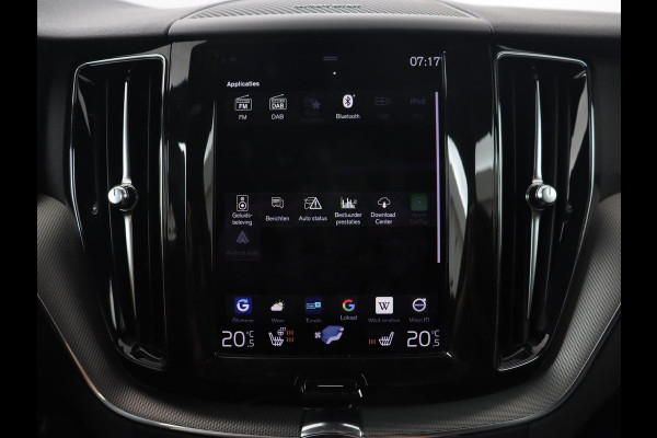 Volvo XC60 2.0 Recharge T8 AWD R Design | Panoramadak | Trekhaak | Stoel & stuurverwarming | Camera | Adaptive cruise | Harman/Kardon | Carplay | Memory | Half leder | PHEV | Plug In