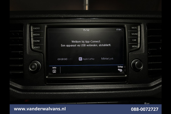 Volkswagen Crafter 2.0 TDI 140pk L4H4 L3H3 Euro6 # Airco | 2x Zijdeur | Camera | Apple Carplay android auto, bijrijdersbank, 270 gr. achterdeuren, 3000kg trekvermogen