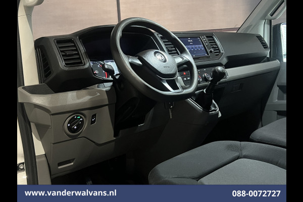 Volkswagen Crafter 2.0 TDI 140pk L4H4 L3H3 Euro6 # Airco | 2x Zijdeur | Camera | Apple Carplay android auto, bijrijdersbank, 270 gr. achterdeuren, 3000kg trekvermogen