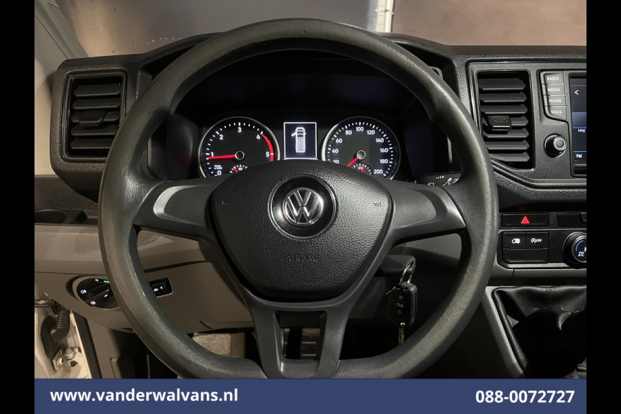 Volkswagen Crafter 2.0 TDI 140pk L4H4 L3H3 Euro6 # Airco | 2x Zijdeur | Camera | Apple Carplay android auto, bijrijdersbank, 270 gr. achterdeuren, 3000kg trekvermogen