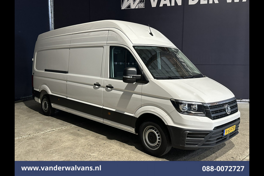 Volkswagen Crafter 2.0 TDI 140pk L4H4 L3H3 Euro6 # Airco | 2x Zijdeur | Camera | Apple Carplay android auto, bijrijdersbank, 270 gr. achterdeuren, 3000kg trekvermogen