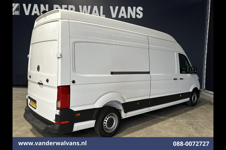 Volkswagen Crafter 2.0 TDI 140pk L4H4 L3H3 Euro6 # Airco | 2x Zijdeur | Camera | Apple Carplay android auto, bijrijdersbank, 270 gr. achterdeuren, 3000kg trekvermogen