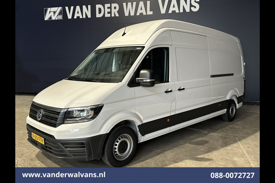 Volkswagen Crafter 2.0 TDI 140pk L4H4 L3H3 Euro6 # Airco | 2x Zijdeur | Camera | Apple Carplay android auto, bijrijdersbank, 270 gr. achterdeuren, 3000kg trekvermogen