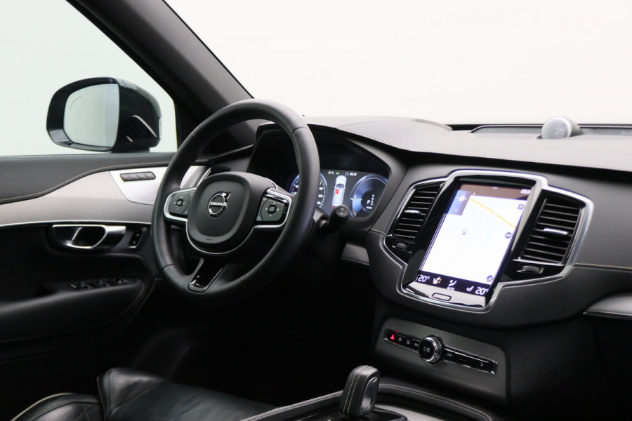 Volvo XC90 2.0 T8 Recharge Long Range AWD R-Design Panoramadak, Luchtvering, Bower & Wilkens, 360° Camera, Head-Up, Trekhaak
