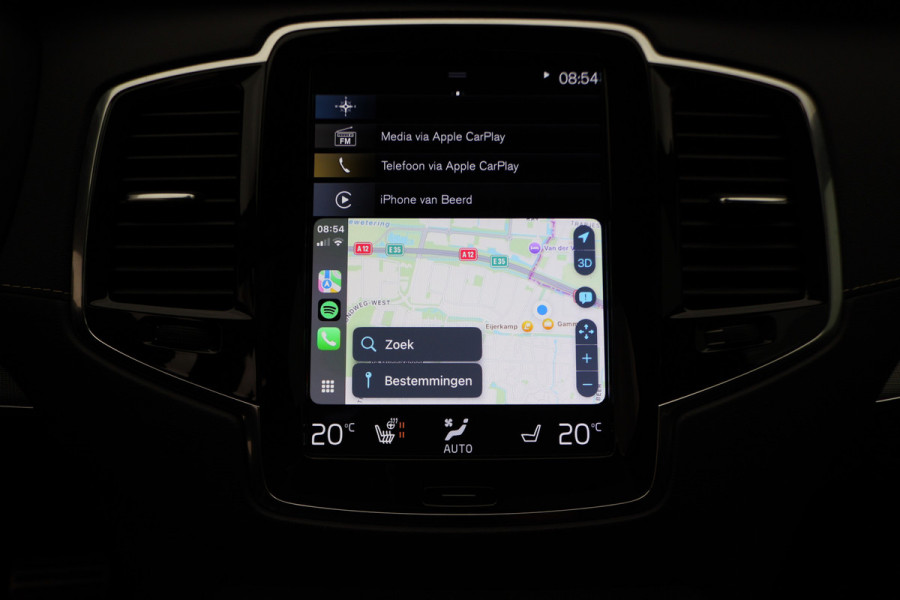 Volvo XC90 2.0 T8 Recharge Long Range AWD R-Design Panoramadak, Luchtvering, Bower & Wilkens, 360° Camera, Head-Up, Trekhaak