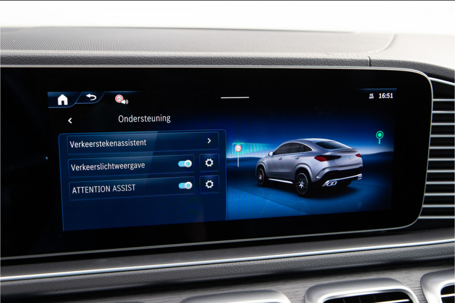 Mercedes-Benz GLE Coupé AMG 53 Hybrid 4MATIC+ Premium Plus, Manufaktur, Nightpack, Head-Up, Distronic, Airmatic 585pk