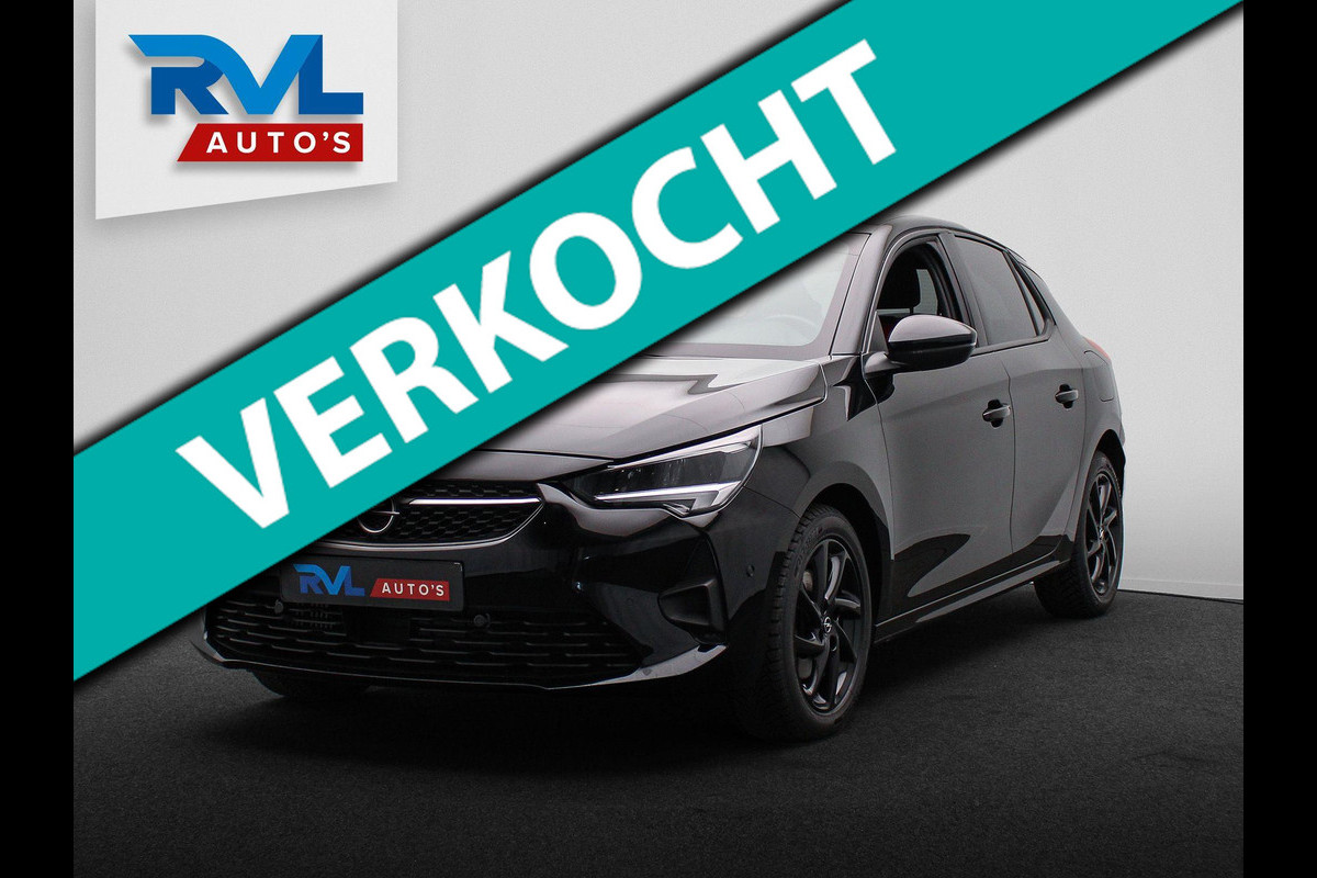 Opel Corsa 1.2 GS Line Black/Edition Apple/Carplay 360° Camera 1e Eigenaar