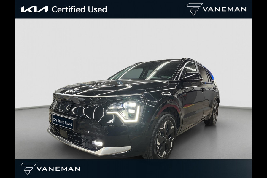 Kia Niro EV Edition Advanced 64.8 kWh | Prijs incl. vooraftrek 2000.- inruilpremie | Automaat | Navi | Clima | Cruise | Stoel & Stuurverwarming | Leder | Schuif Kanteldak | Sensoren |