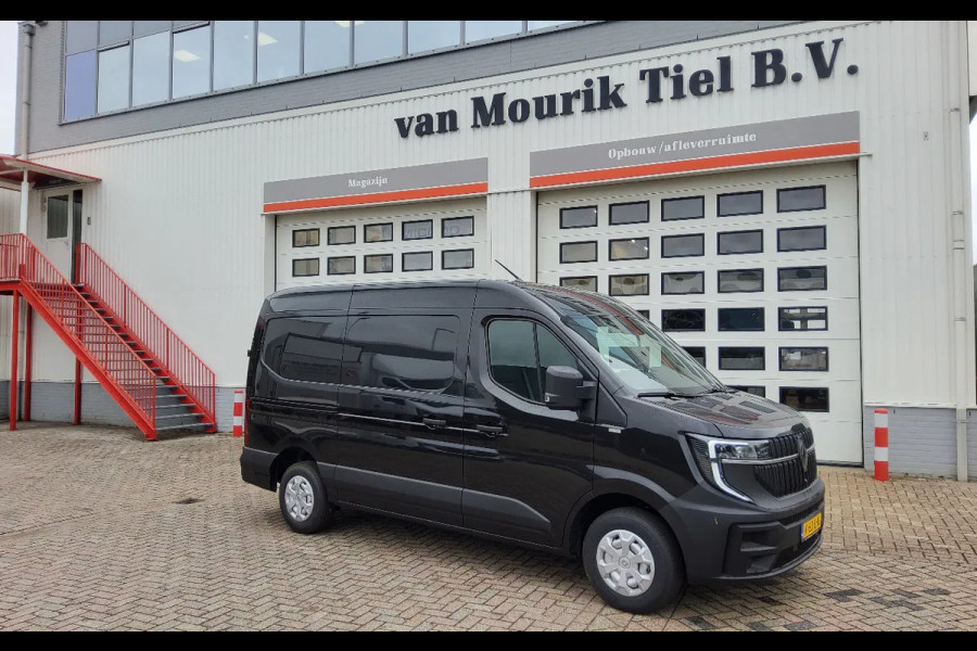 Renault Master 150.35 EURO 6 L2H2 - 2x ZIJSCHUIFDEUR - ZWART METALLIC - V-63-LHG - BPM VRIJ!