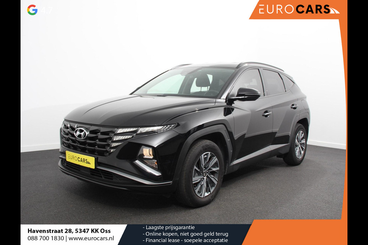 Hyundai Tucson 1.6 T-GDI HEV Comfort Climate control Adaptieve cruise control Parkeersensoren Achteruitrijcamera Navigatie Voorstoelen verwarmd Apple Carplay/ Android Auto Hyundai Tucson 1.6 T-GDI HEV Comfort Climate control Adaptieve cruise control Parkeersensoren Achteruitrijcamera Navigatie Voorstoelen verwarmd Apple Carplay/ Android Auto